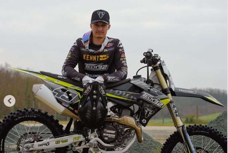 Tom Guyon Voor Tech32 Triumph In Het Frans Kampioenschap Motocrossplanet