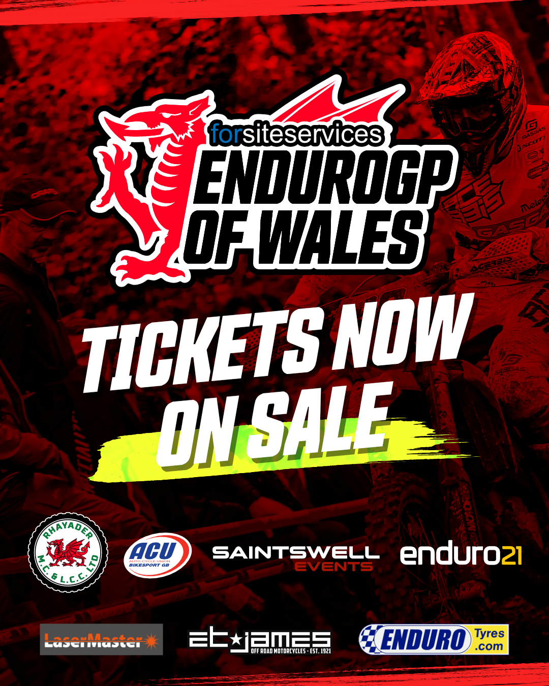 Tickets on sale for the 2024 EnduroGP of Wales