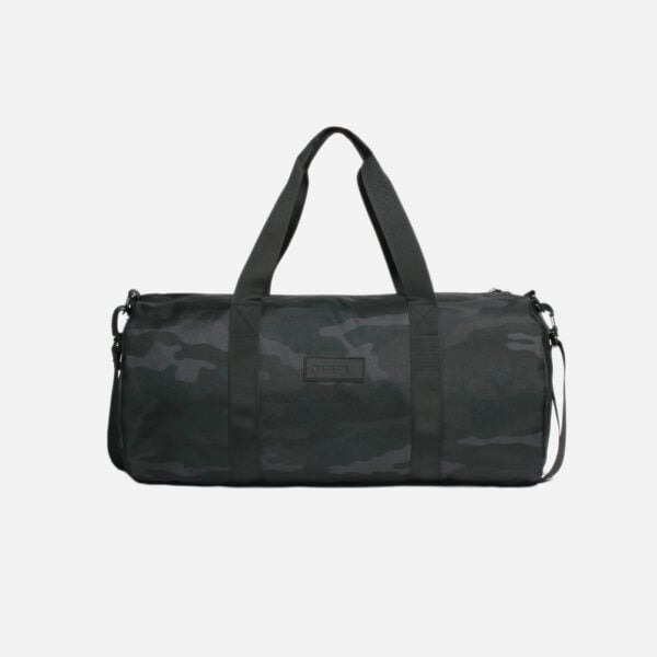 DEFT DUFFEL BAG BLACK CAMO